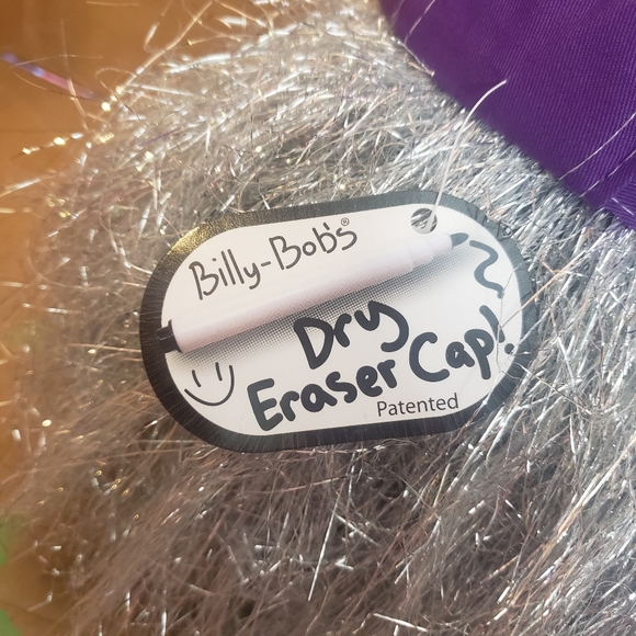 NEW BILLY BOB'S PURPLE DRY ERASER BASEBALL CAP HAT - Picture 5 of 13